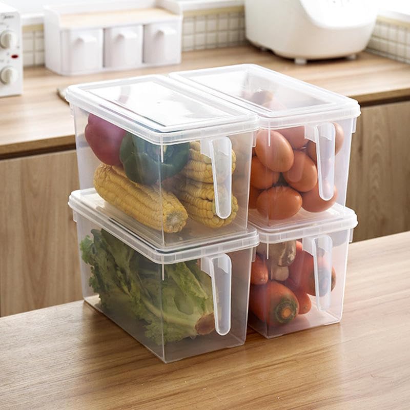 Unbreakable Fridge storage containers (Pack Of 6)