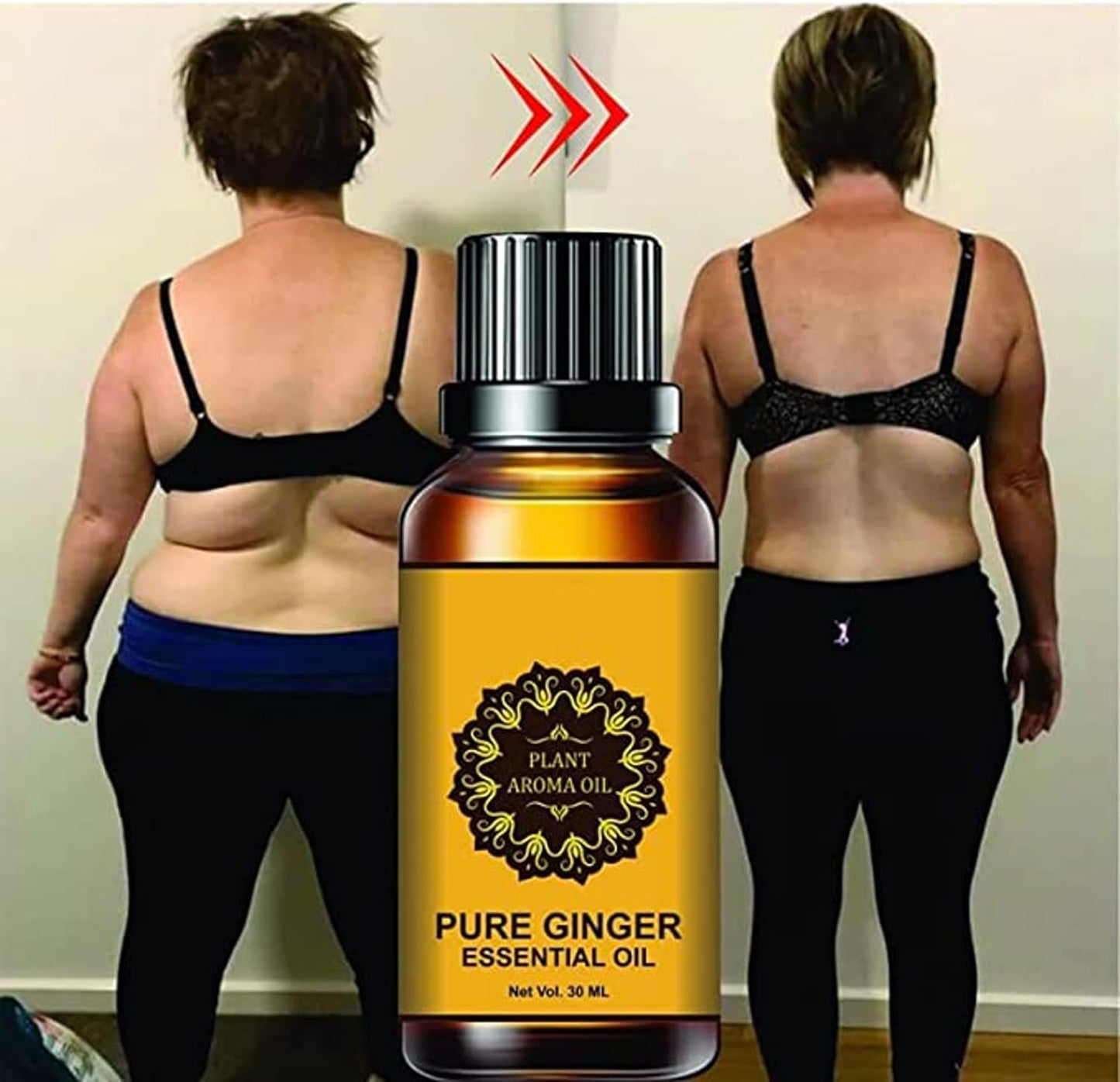 Belly Drainage Ginger oil for weight loss (Pack of 2)
