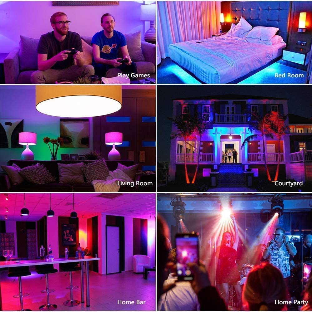 LED Music Bulb With bluetooth Speaker