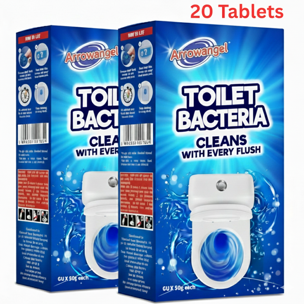 Toilet Cleaning Tablet, kills bacteria 🦠 and germs instantly