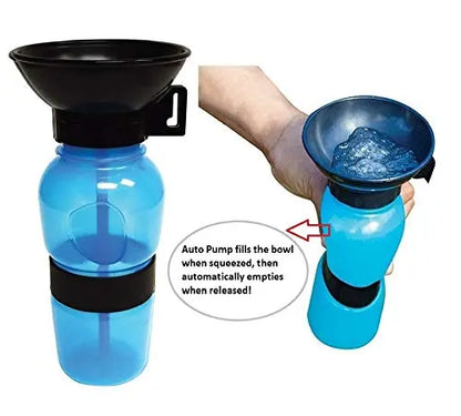 Portable smart Water Bowl Bottle for pet 350 ml