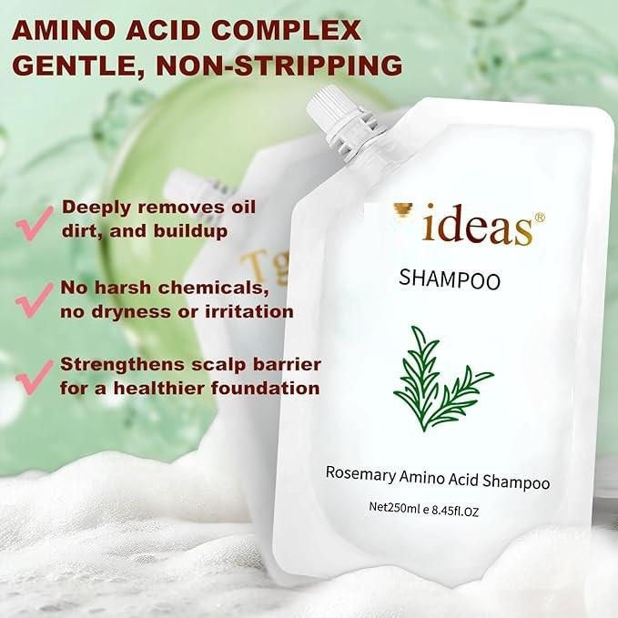Rosemary Amino Acid Shampoo 100ml Each (Pack of 2)