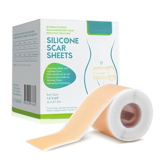 Silicone Scar Sheets, Silicon gel sheets for Scars Transparent Medical Silicone Gel Tape