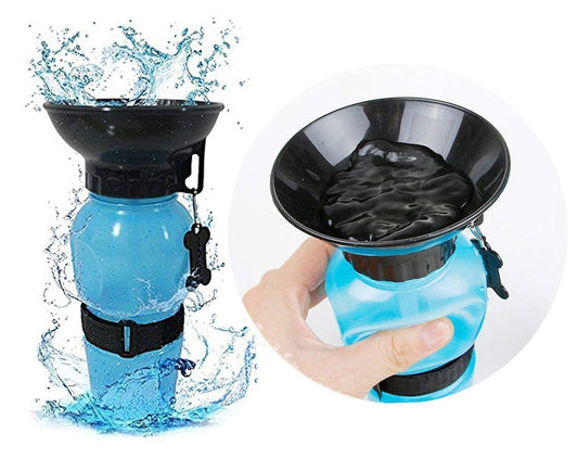 Portable smart Water Bowl Bottle for pet 350 ml