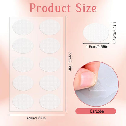 Premium Earlobe Support Patches (100 PCS)