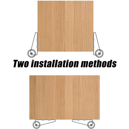 4 Pcs Small Caster Wheel