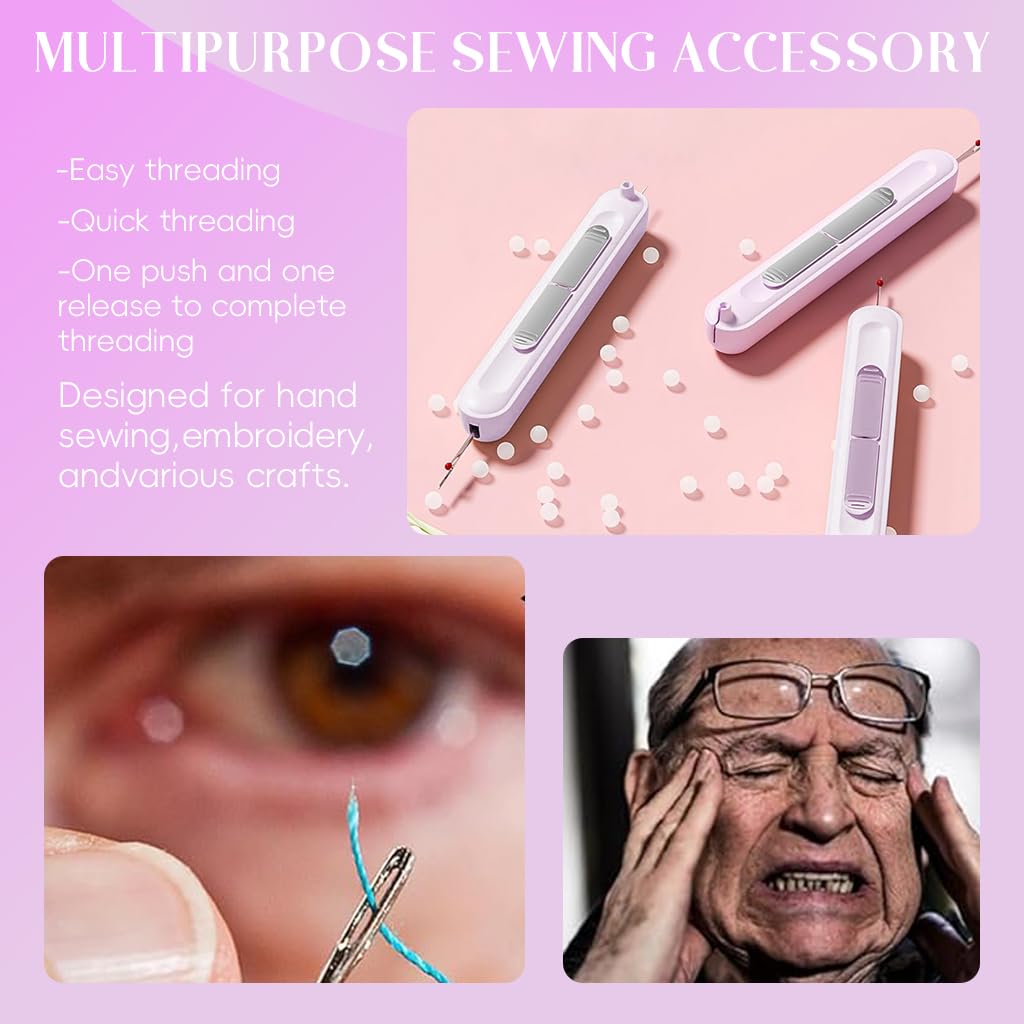 2 in 1 Needle-Threader Tool