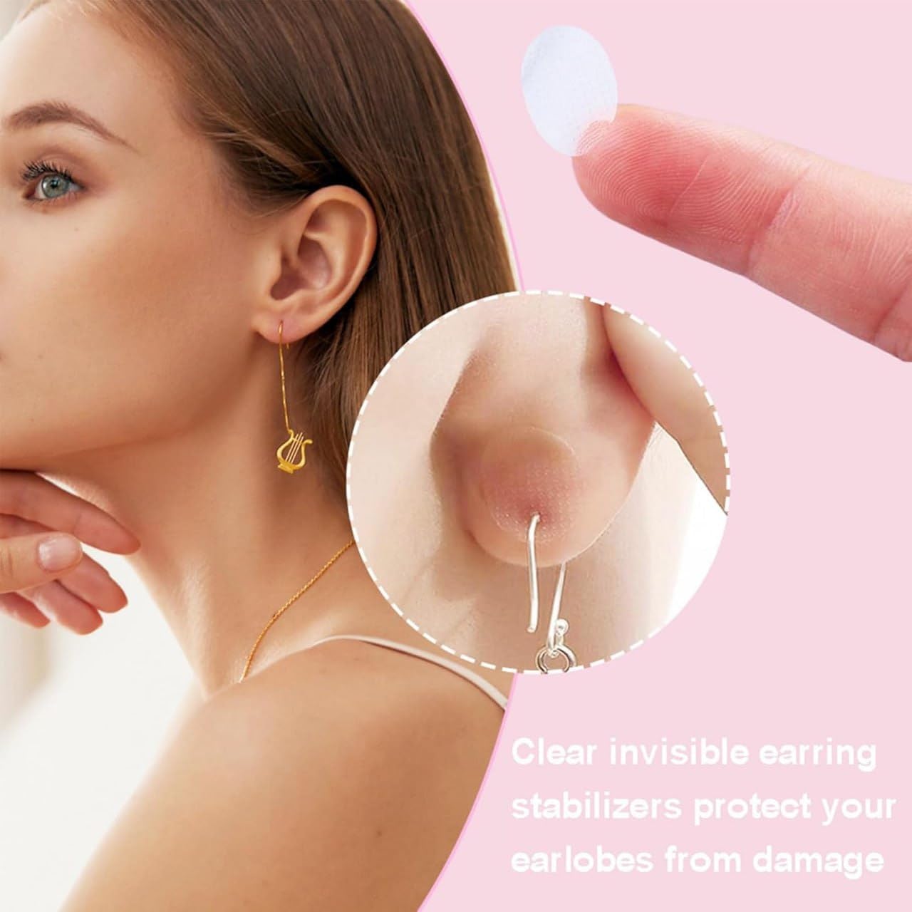 Premium Earlobe Support Patches (100 PCS)