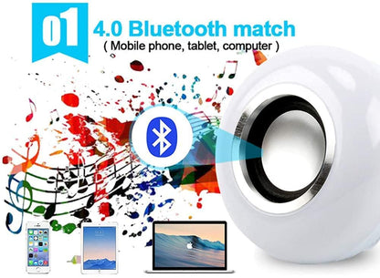 LED Music Bulb With bluetooth Speaker