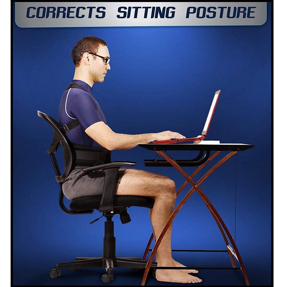 Adjustable Posture corrector Belt (Unisex) [Free size]