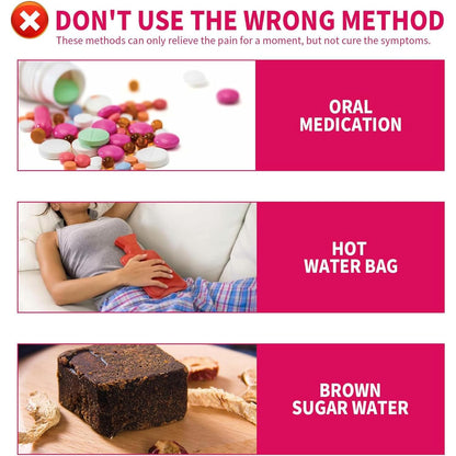 Menstruation Pain Relief Pad 8Pcs ( 1 Piece for 1 Month)