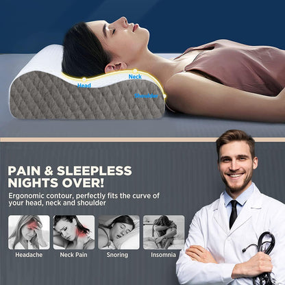 Cervical Orthopedic pillow for Neck and Shoulder Pain