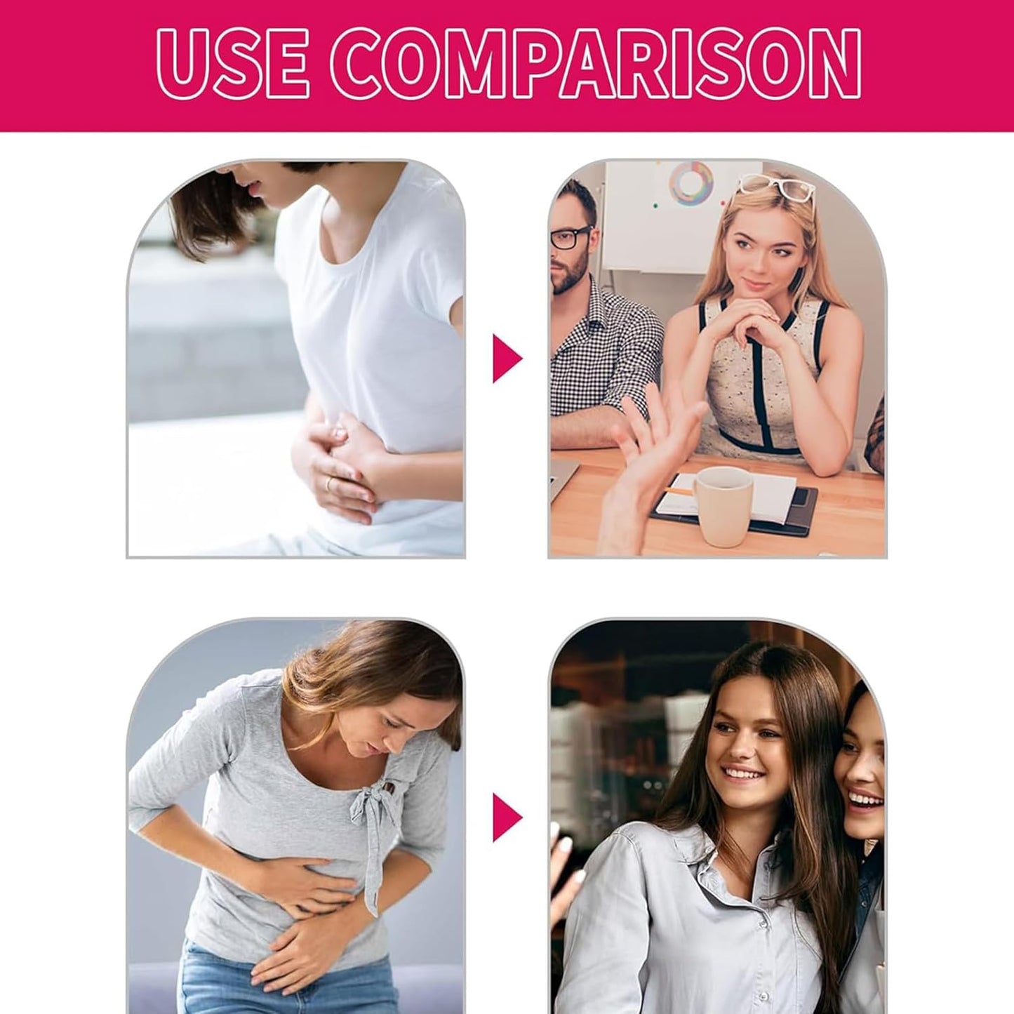 Menstruation Pain Relief Pad 8Pcs ( 1 Piece for 1 Month)