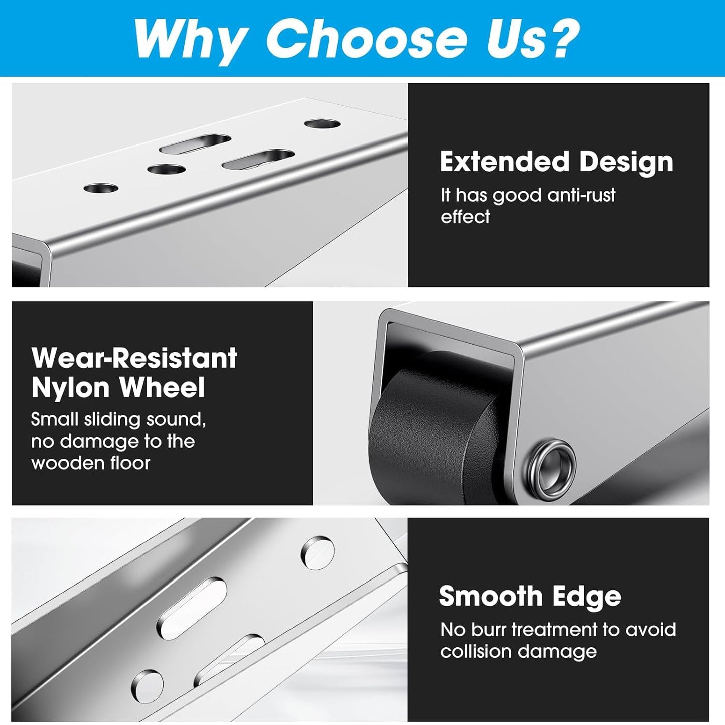 4 Pcs Small Caster Wheel