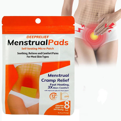 Menstruation Pain Relief Pad 8Pcs ( 1 Piece for 1 Month)