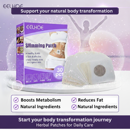 Slimming Body Patches, Weight loosing Belly Button Patches (30 Patches for 30 days course)