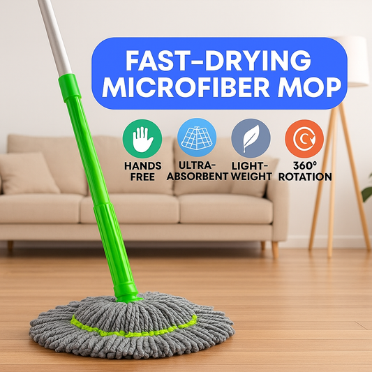 Self-twisting Water Rotating Mop