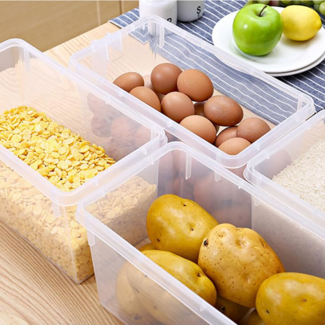 Unbreakable Fridge storage containers (Pack Of 6)