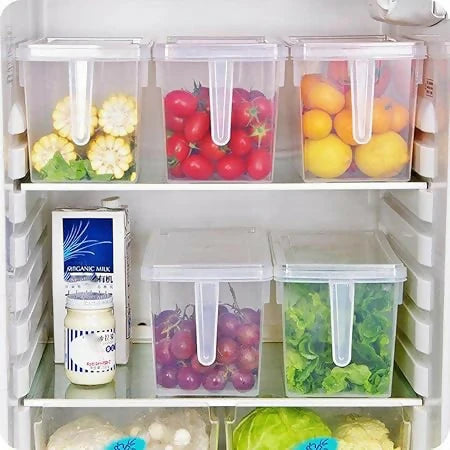 Unbreakable Fridge storage containers (Pack Of 6)