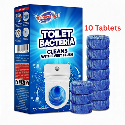 Toilet Cleaning Tablet, kills bacteria 🦠 and germs instantly