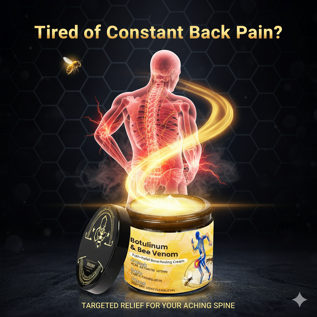 Bee Venom, Back Pian relief cream (Pack of 2)