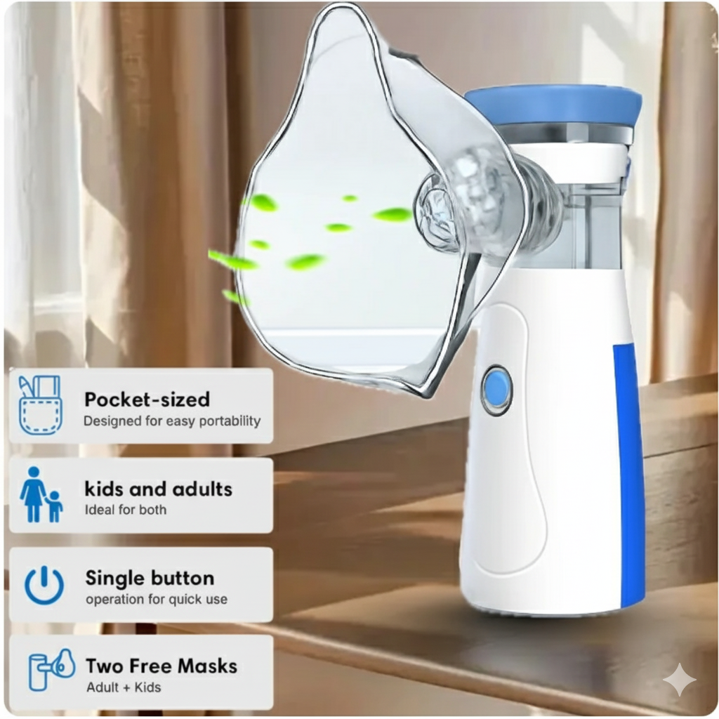Portable Rechargeable Mesh Nebulizer Machine