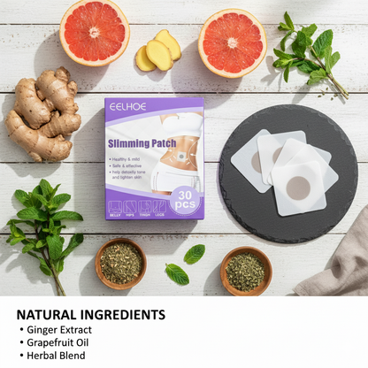 Slimming Body Patches, Weight loosing Belly Button Patches (30 Patches for 30 days course)