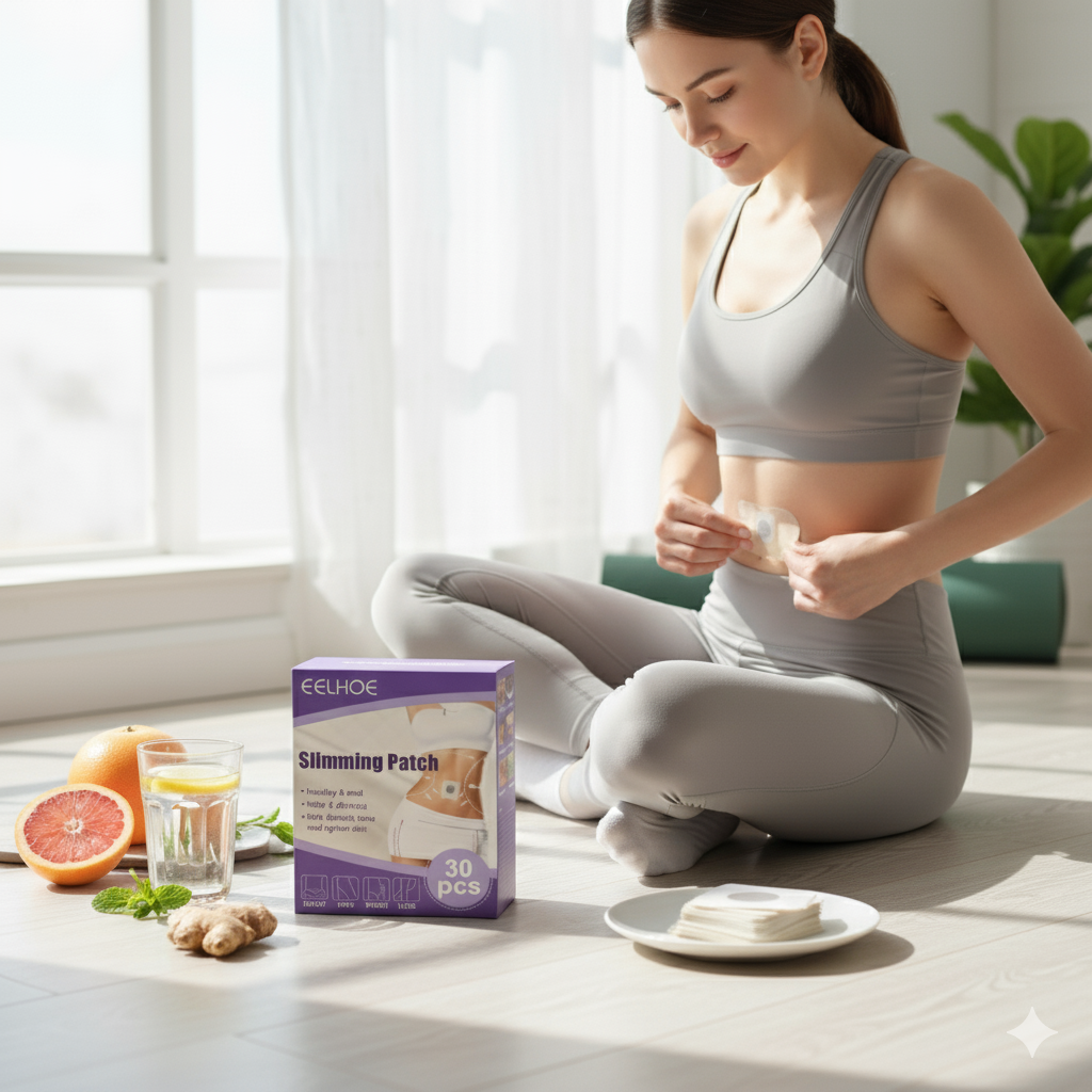 Slimming Body Patches, Weight loosing Belly Button Patches (30 Patches for 30 days course)