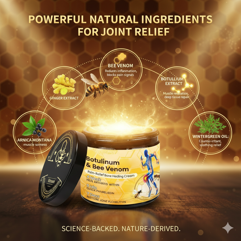 Bee Venom, Back Pian relief cream (Pack of 2)