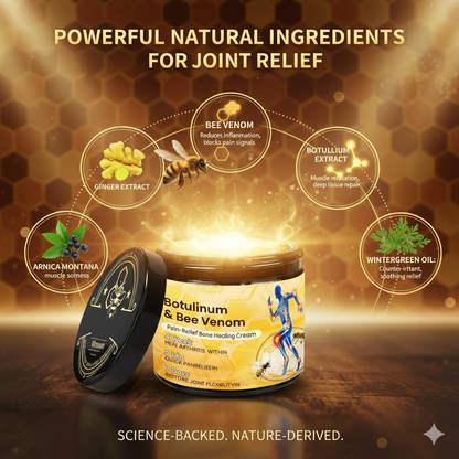 Bee Venom, Back Pian relief cream (Pack of 2)