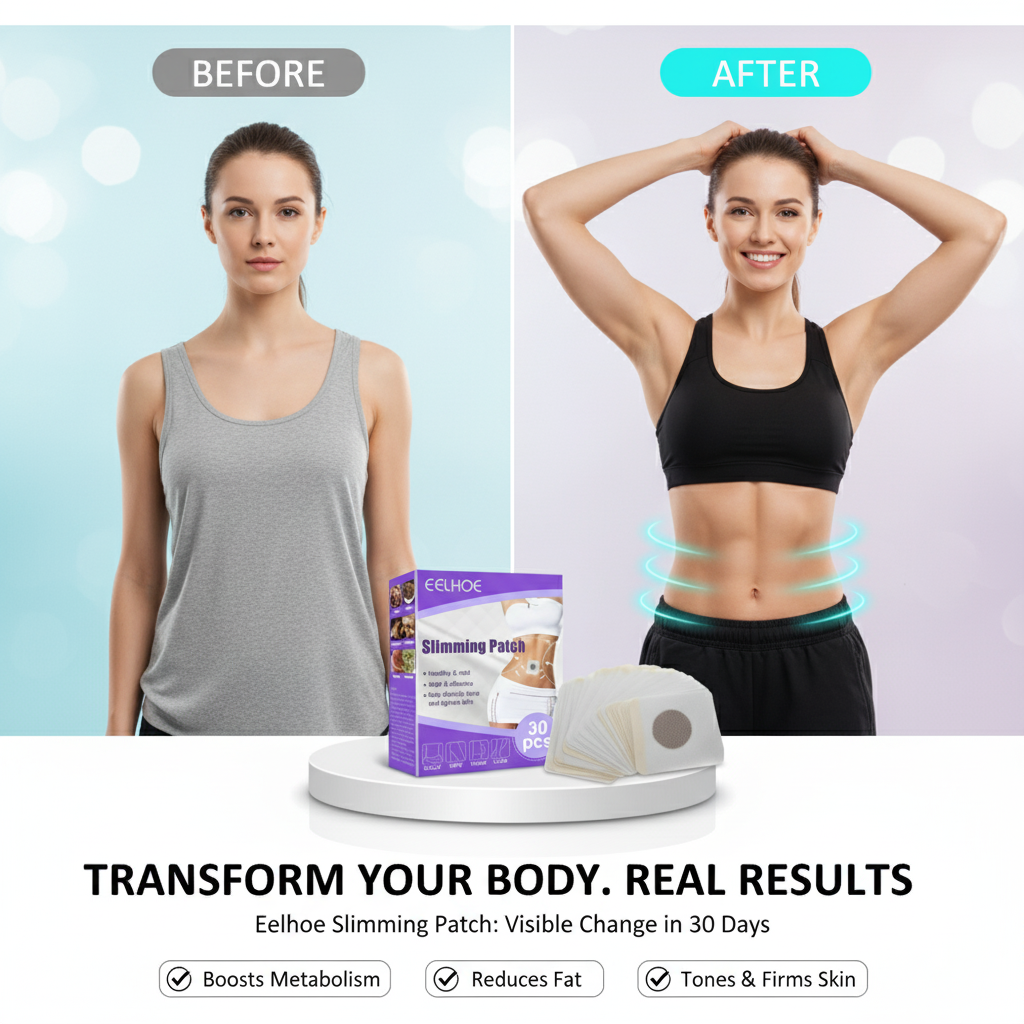Slimming Body Patches, Weight loosing Belly Button Patches (30 Patches for 30 days course)