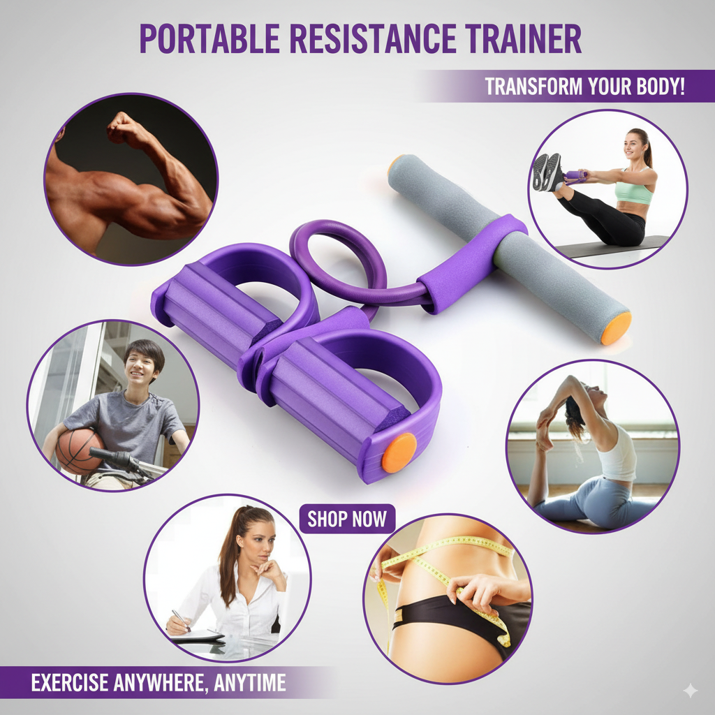 Yoga Pedal Puller Resistance Band Fitness Equipment