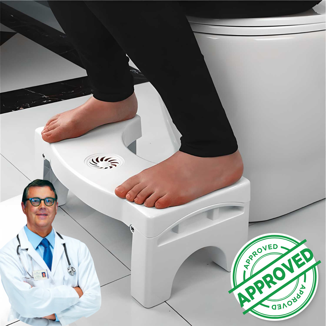 Potty Stool with Doctor's Approved 🩺👨🏻‍⚕️🚽
