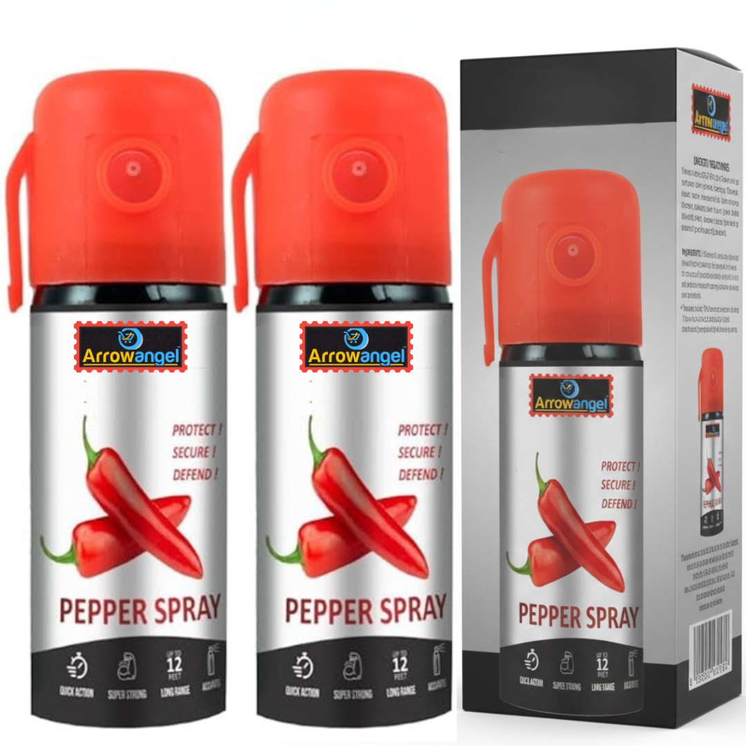 Super-Strong Self Defence Pepper Spray for Women Safety, 10 Feet Range, 25+ Bursts