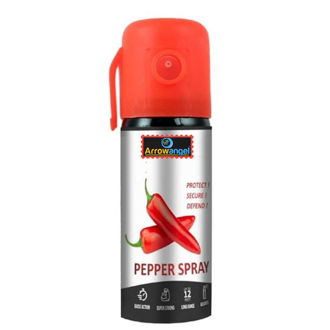 Super-Strong Self Defence Pepper Spray for Women Safety, 10 Feet Range, 25+ Bursts