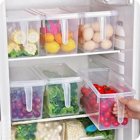 Unbreakable Fridge storage containers (Pack Of 6)