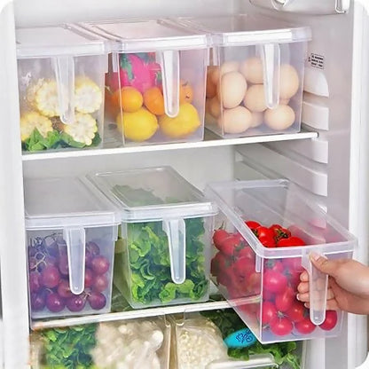 Unbreakable Fridge storage containers (Pack Of 6)
